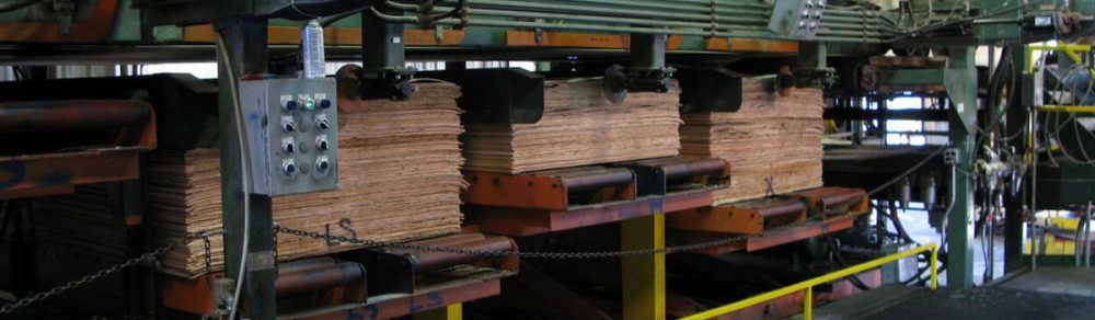 Freres lumber being processed