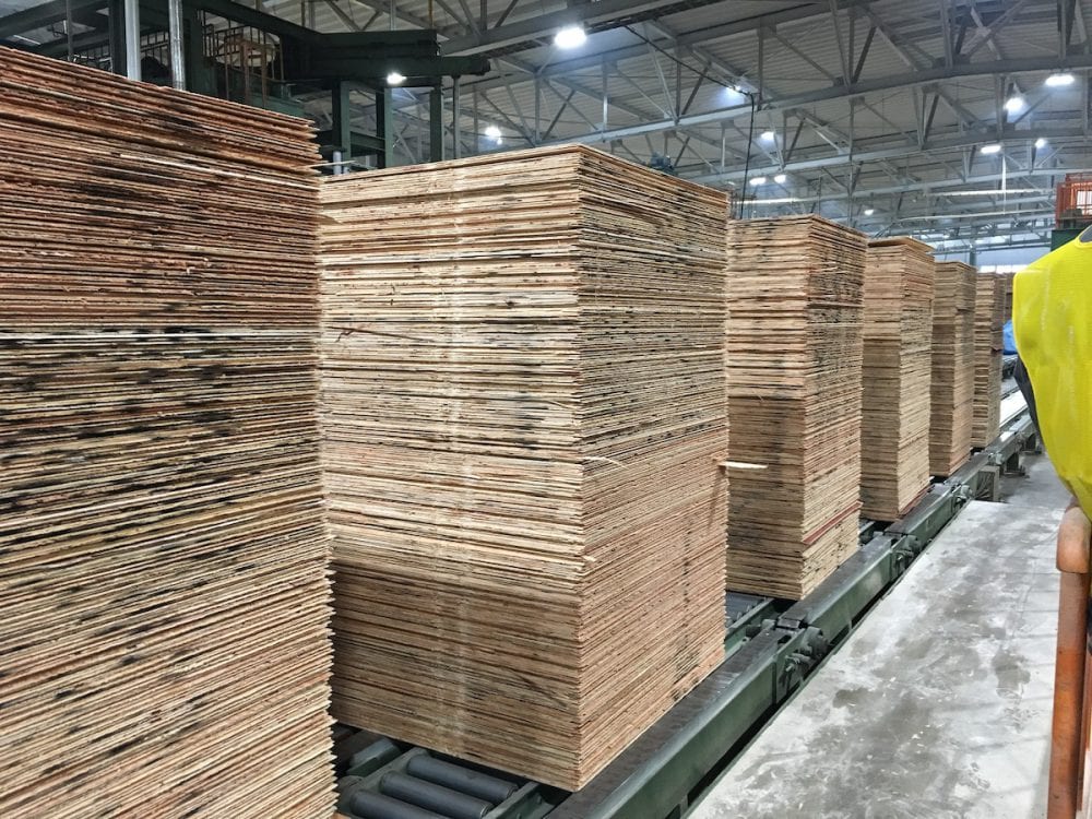 plywood market has stabilized