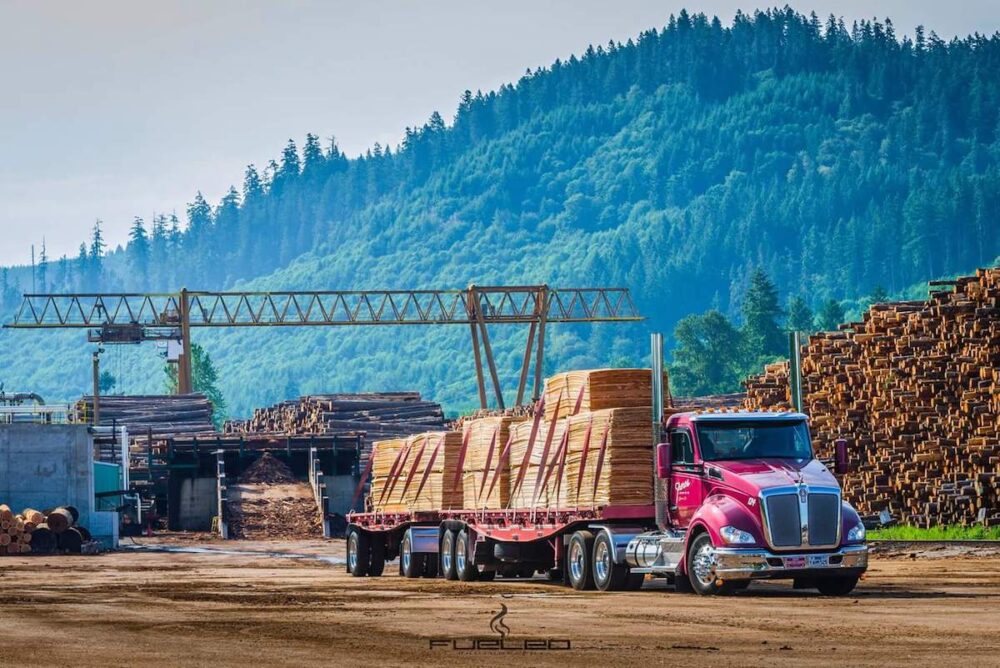 Freres - Loaded Truck Leaving