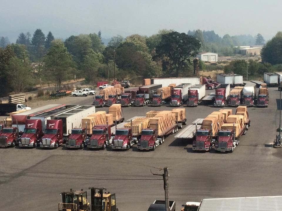 Freres - Trucks at the Plant