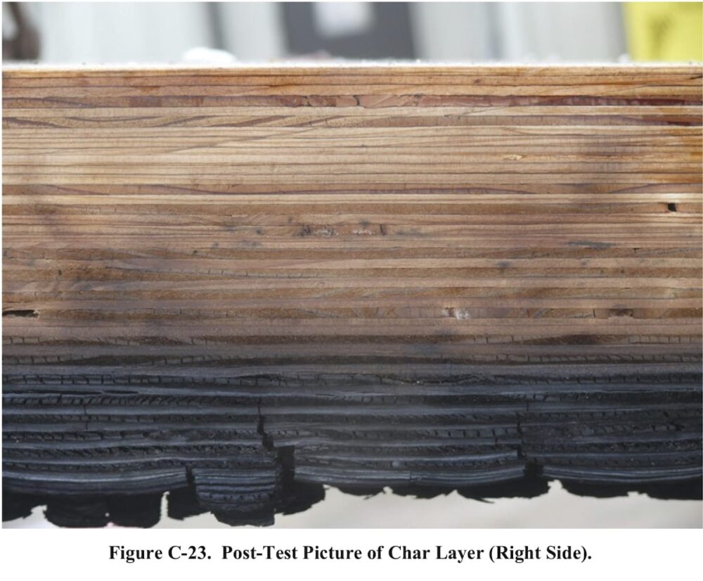 Mass Ply Panel received patents and passed fire safety testing