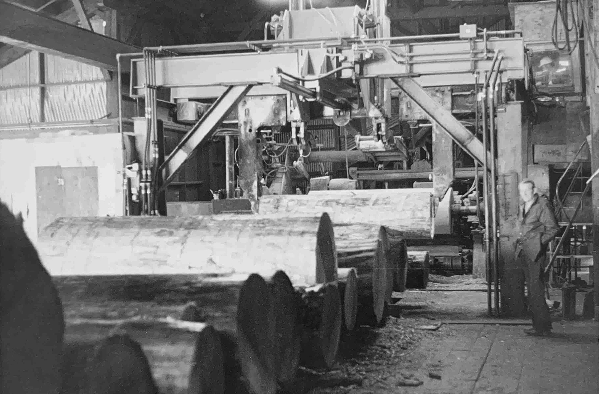 freres lumber mill 1970s