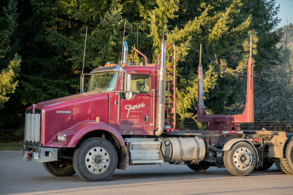 Freres Lumber truck