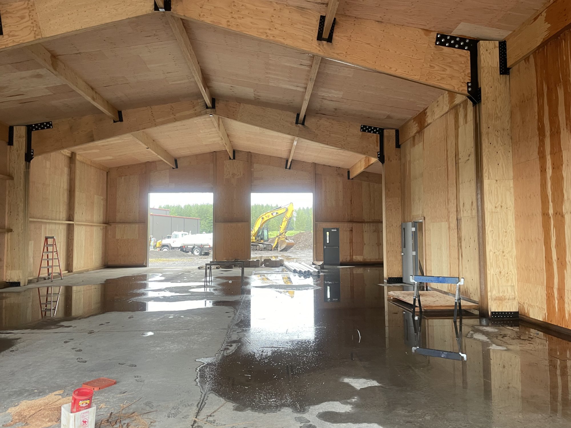 Timber Storage Building Freres Engineered Wood