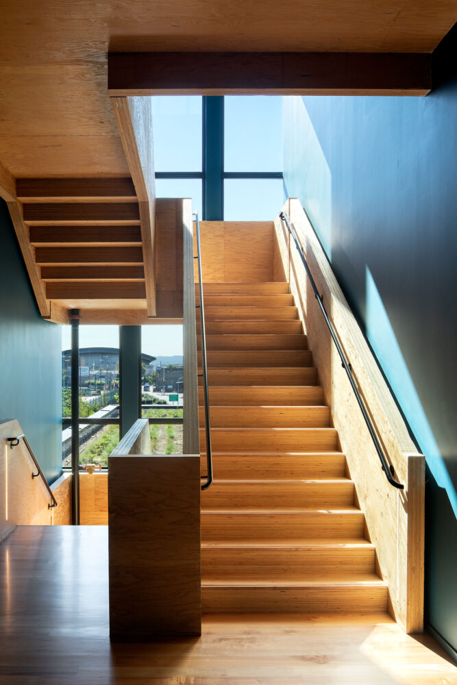 stairs MPP Jeremy Bittermann