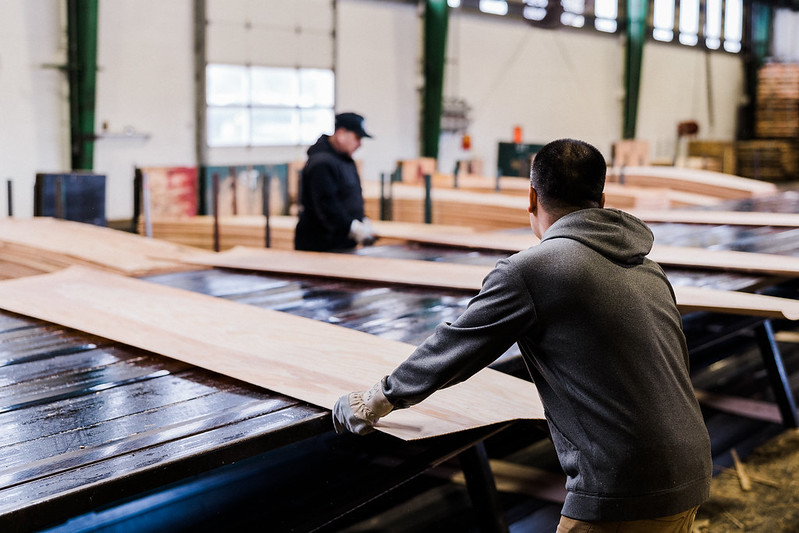 Interns at Freres Wood