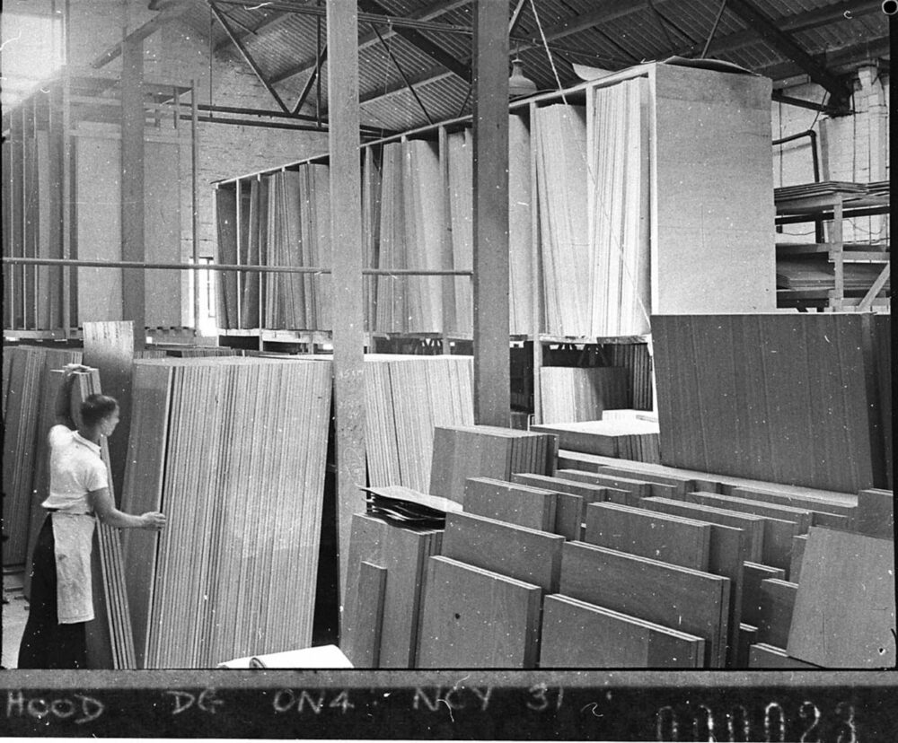 finished plywood product