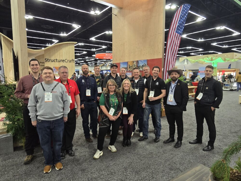 Freres Wood team at Mass Timber Conference